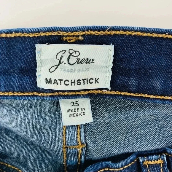 J. Crew The Matchstick 25x29 stretch jeans - Picture 3 of 8
